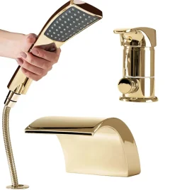 Robinet De Baignoire Rea Riven Gold