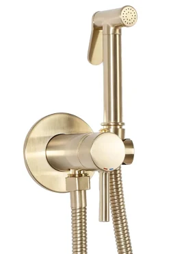 Robinet de bidet encastré REA Lungo loop gold brush