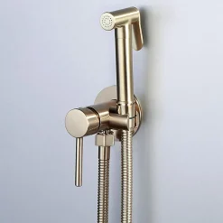 Robinet de bidet encastré REA Lungo loop gold brush