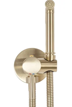 Robinet de bidet encastré REA Lungo loop gold brush