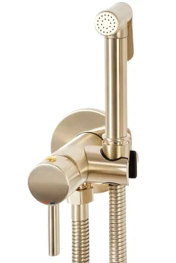 Robinet de bidet encastré REA Lungo loop gold brush