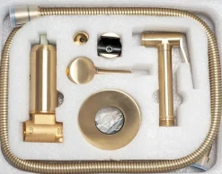 Robinet de bidet encastré REA Lungo loop gold brush