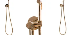 Robinet de bidet encastré REA Lungo loop rose gold