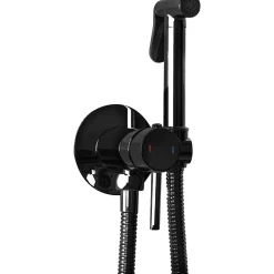 Robinet de bidet encastré REA Lungo loop black metallic