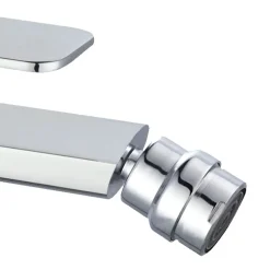 Robinet de bidet monocommande CHE avec finition chromée polie en laiton Kibath