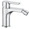 Robinet de bidet monocommande PIN avec finition chromée brillante en laiton Kibath