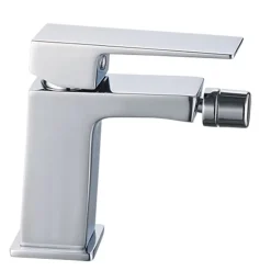 Robinet de bidet monocommande VERCO avec finition chromée polie, en laiton Kibath