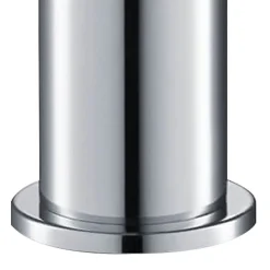 Robinet de bidet monocommande ZUNI avec finition chromée brillante en laiton Kibath