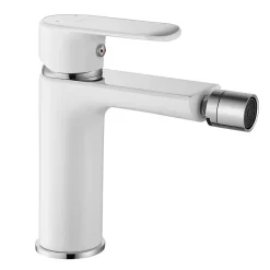 Robinet de bidet REA Bloom white chrom