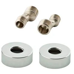 Robinet de douche monocommande PIN avec finition chromée brillante en laiton Kibath