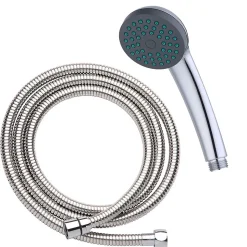 Robinet de douche monocommande PIN avec finition chromée brillante en laiton Kibath