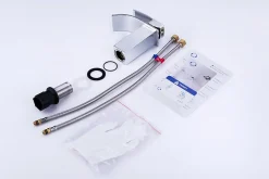 Robinet de Lavabo Cascade, Mitigeur de Lavabo, CECIPA MAX Robinet de Salle de Bain, Lave-mains Monocommande