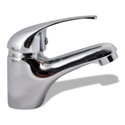 Robinet de lavabo chrome toilette salle Helloshop26