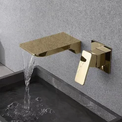Robinet De Lavabo Encastré Rea Mason Gold