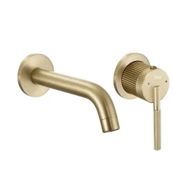 Robinet De Lavabo Encastré Rea Argon Js-622704-1Bg Brush Gold