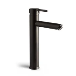 Robinet De Lavabo Haut Noir Mat