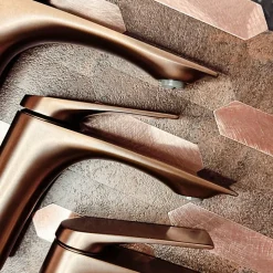 Robinet De Lavabo Rea Avalon High Brush Copper