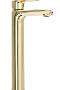 Robinet de lavabo REA Bloom gold high