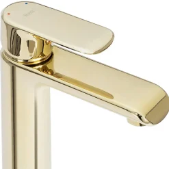 Robinet de lavabo REA Bloom gold low
