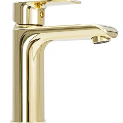 Robinet de lavabo REA Bloom gold low