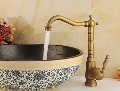 Robinet de lavabo REA Bona old gold high