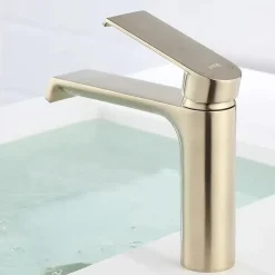 Robinet de lavabo REA Hass gold low