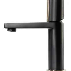 Robinet de lavabo REA Icon black low