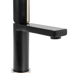 Robinet de lavabo REA Icon black low