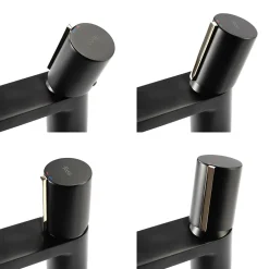 Robinet de lavabo REA Icon black low