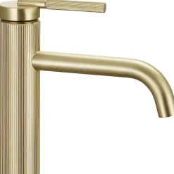 Robinet De Lavabo Rea Js-B348-1Bg Argon High Brush Gold