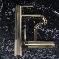 Robinet De Lavabo Rea Js-B348-1G Argon High Gold