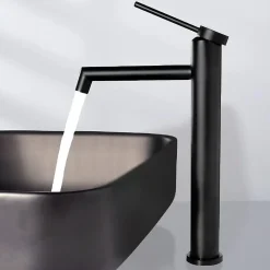 Robinet De Lavabo Rea Js-B310-1B Foss High Black