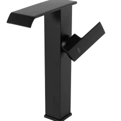 Robinet de lavabo REA Kent black mat high