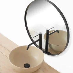 Robinet de lavabo REA Lugano slim black high