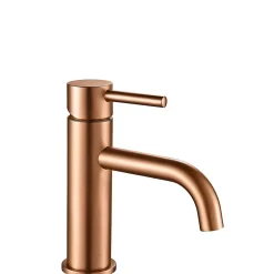 Robinet de lavabo REA Lungo brushed copper low