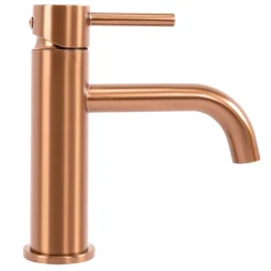 Robinet de lavabo REA Lungo brushed copper low