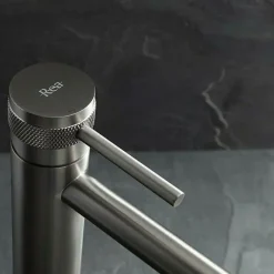 Robinet De Lavabo Rea Lungo Grip High Titanium