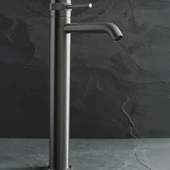 Robinet De Lavabo Rea Lungo Grip High Titanium