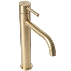 Robinet De Lavabo Rea Lungo High Brush Gold