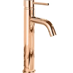 Robinet de lavabo REA Lungo rose gold high