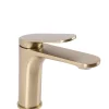 Robinet De Lavabo Rea Marco Low Brush Gold
