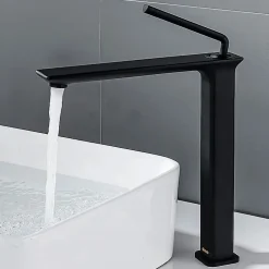 Robinet de lavabo REA Modo black high