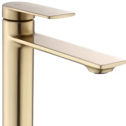 Robinet De Lavabo Rea My1902-21Gg Storm High Brush Gold