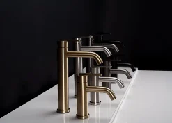 Robinet De Lavabo Rea Ontario Js-11801Gg Low Titanium