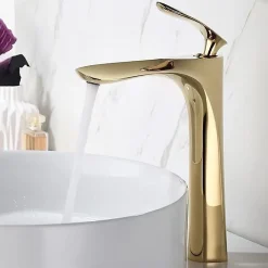 Robinet de lavabo REA Orbit gold high