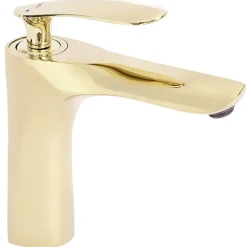 Robinet de lavabo REA Orbit gold low