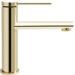 Robinet de lavabo REA Oval gold low