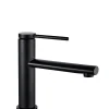Robinet de lavabo REA Oval black low