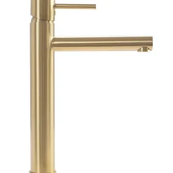 Robinet de lavabo REA Tess brush gold high