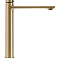 Robinet de lavabo REA Verso brush gold high